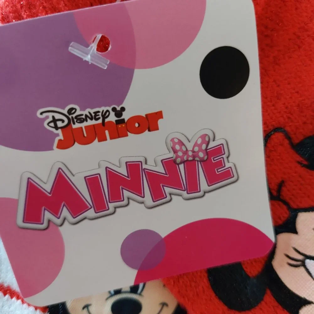 Disney's Minnie Mouse 3-D Hat & Mitten Set